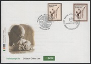 Szwecja i Irlandia 2010 - balet, wydanie wspólne na FDC, Słania