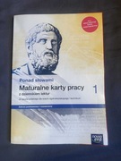 Ponad słowami – Maturalne karty pracy 1 (język polski)