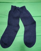 Skarpetki z kaszmiru -  granatowe