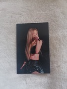 BARDZO RZADKA karta Blackpink in your area seoul 2018 Rose photokarta
