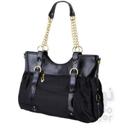 Elegancka czarna torba dla mamy