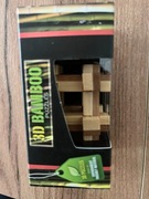 3D Bamboo Puzzle "Prison House" – łamigłówka drewniana, poziom 3/4
