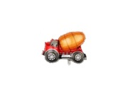 Balon foliowy Betoniarka Ciężarówka Budowa Auto urodziny dekoracja 82x66cm