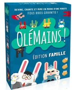 OLE MAINS ! Rodzinna gra planszowa i imprezowa język francuski