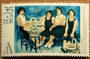 Sprzedawczynie winogron. Max Linger. DDR/Niemcy 1972 r