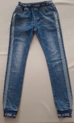 Spodnie jeans dla szczupłego chłopca,  158