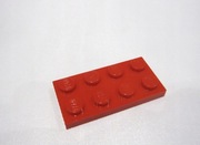 LEGO 3020 Płytka 2x4 Czerwony 6 sztuk