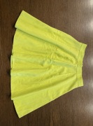United Colors of Benetton spódnica limonkowa XS