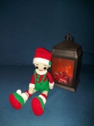 Elf Święta handmade szydełko ręcznie robiony