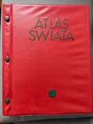 Wielki Atlas Świata 1962 Służba Topograficzna Wojska Polskiego PRL