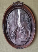 Płaskorzeźba  w starym stylu 