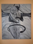 W objęciach Mefisto 100x120 cm farby akrylowe