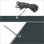 panel balkonowy, osłona balkonowa przeciwwiatrowa, antracyt - Sekey BP175