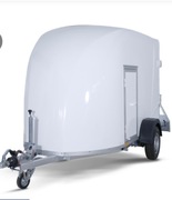 Przyczepa furgon trap Niewiadow F1334 brutto Fv