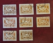 Fi: D 104 - D110 [ ] kasowny. Dopłaty. Trąbka pocztowa /2/.