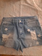 Spodenki dżinsowe Shein