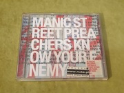 Manic Street Preachers -  Know Your Enemy - CD