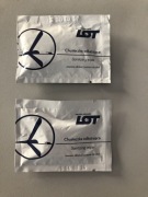 PLL LOT - chusteczki odkażające - 2 sztuki - nowe - oryginalne