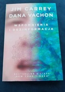 Książka "Wspomnienia i dezinformacja" Jim Carrey oraz Dana Vachon