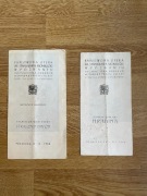 Program operowy Moniuszko (2 sztuki)