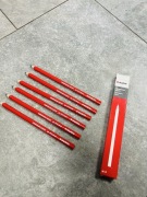 WURTH Ołówek stolarski, murarski, Budowlany opak. 6 szt.