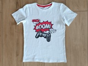 Bluzka bluzeczka krótki rękaw gaming Bonprix 128/134