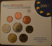 Zestaw Euro Niemcy 2003 Karlsruhe
