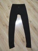 DEVOLD SAFE  męskie getry kalesony czarne wełna merino _ L