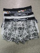 Zestaw majtek Ed Hardy 3-pack stan nowe, rozmiar M i L - niedostępne