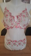 komplet bielizny biustonosz stringi XL/XXL 95B