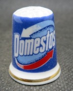 Naparstek Kolekcjonerski Porcelanowy znana marka Domestos