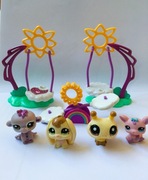 zestaw plac zabaw figurki Littlest Pet Shop Pet LPS