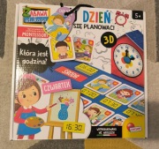 Jak nowa gra Montessori Lisciani Mój dzień Naucz się planować 