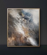 130cmx110cm, abstrakcja, płótno, Monika Seroka