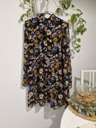 Gestuz sukienka 36/38 wiskoza z podszewką floral skandi