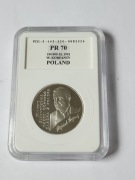 100000 zł moneta Wojciech Korfanty PR70 dostawa 0
