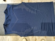 niebieska koszulka sportowa bez rękawa -XL