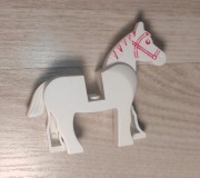 Lego Figurka Biały Koń 