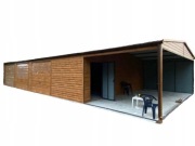 Garaż blaszany 16x6 - Brama 1.90 profil ocynk Premium