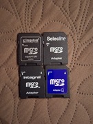 Adapter do karty micro SD - 4 sztuki