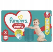 Pampers Pants 3 6-11 kg Pieluchomajtki 128 szt.