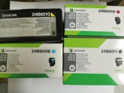 zestaw 4x toner do Lexmark 24B6008 - 24B6011 C2132 XC2130 XC2132