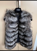 Kamizelka lis naturalny rozm m 