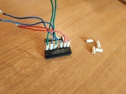 UNITRA Diora Eltra amplituner R 8040 wtyczka zasilania zasilająca wiązka