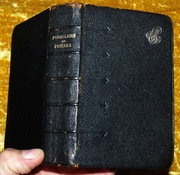 MODLITEWNIK 1912 R. oprawa skóra, srebrne inicjały