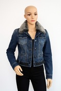 Kurtka jeansowa z futerkiem MOTIVI 38 - 349 zł