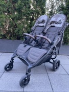 Wózek bliźniaczy Valco Baby DUO TREND chacoal