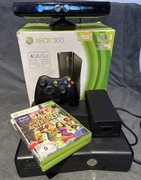 Xbox 360 slim 4 GB kinect gry .