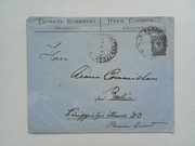 BIAŁYSTOK STARA KOPERTA   - HERM.COMMICHAU