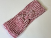 Opaska na głowę HandMade na drutach robiona